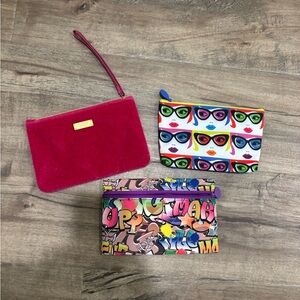 Vintage Ipsy Makeup Bags - Lot Of 3